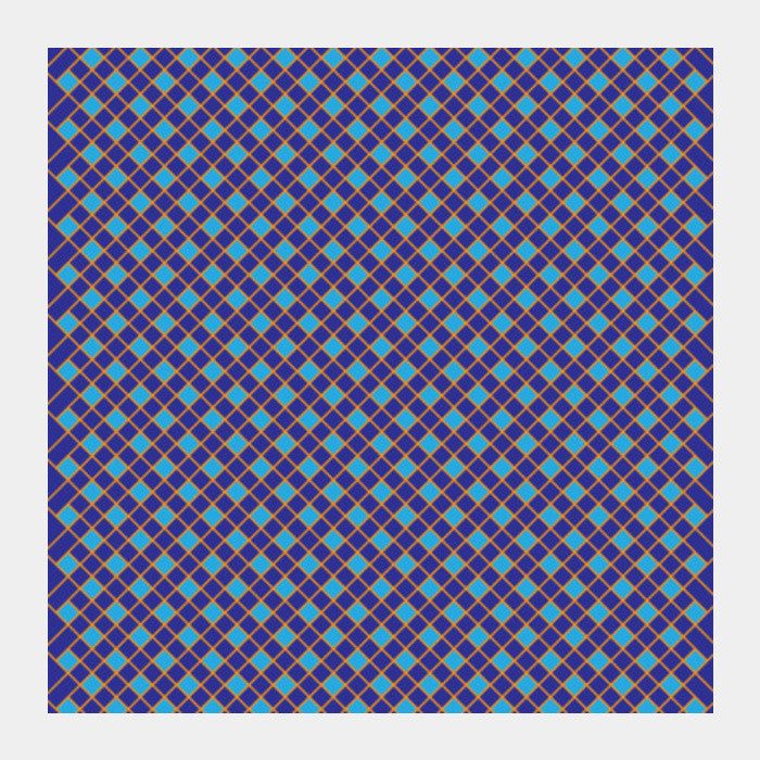 Woven Pattern 1.0 Square Art Prints