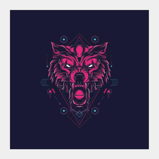 The Wolf Square Art Prints PosterGully Specials