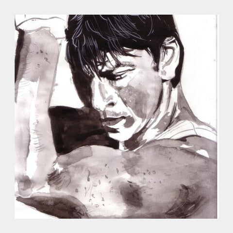 Square Art Prints, For Superstar SRK (ShahRukhKhan), passion is everything Square Art Prints