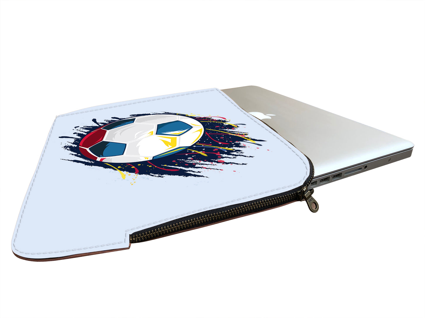 Smash Kick Football Art Laptop Sleeves | #Footballfan