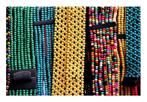 Beads are in fashion. Wall Art