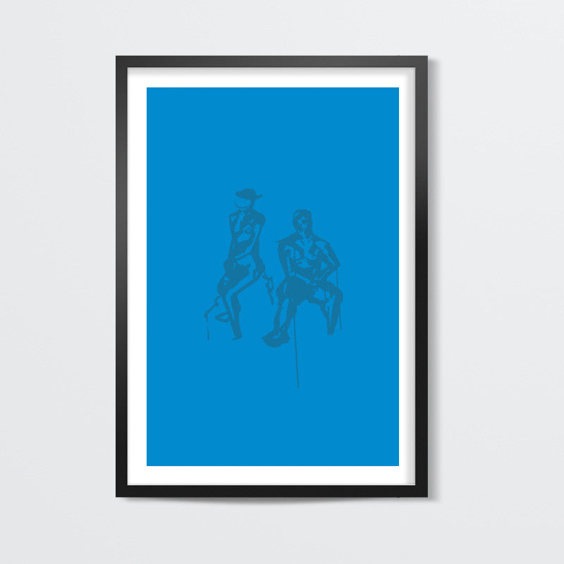 Curing Blues Wall Art