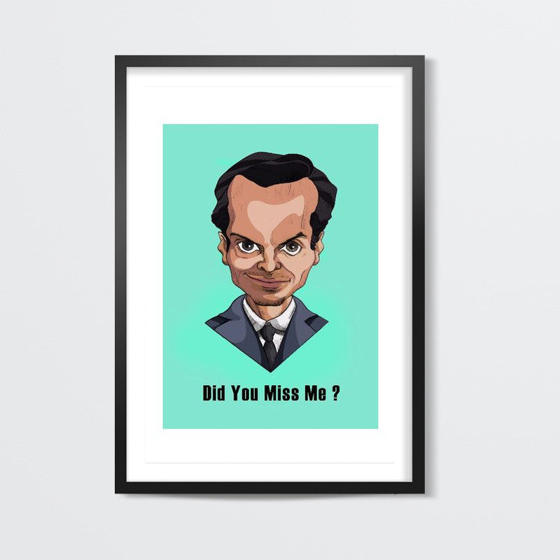 Sherlock : Moriarty Wall Art | Artist: Sayan Ghatak