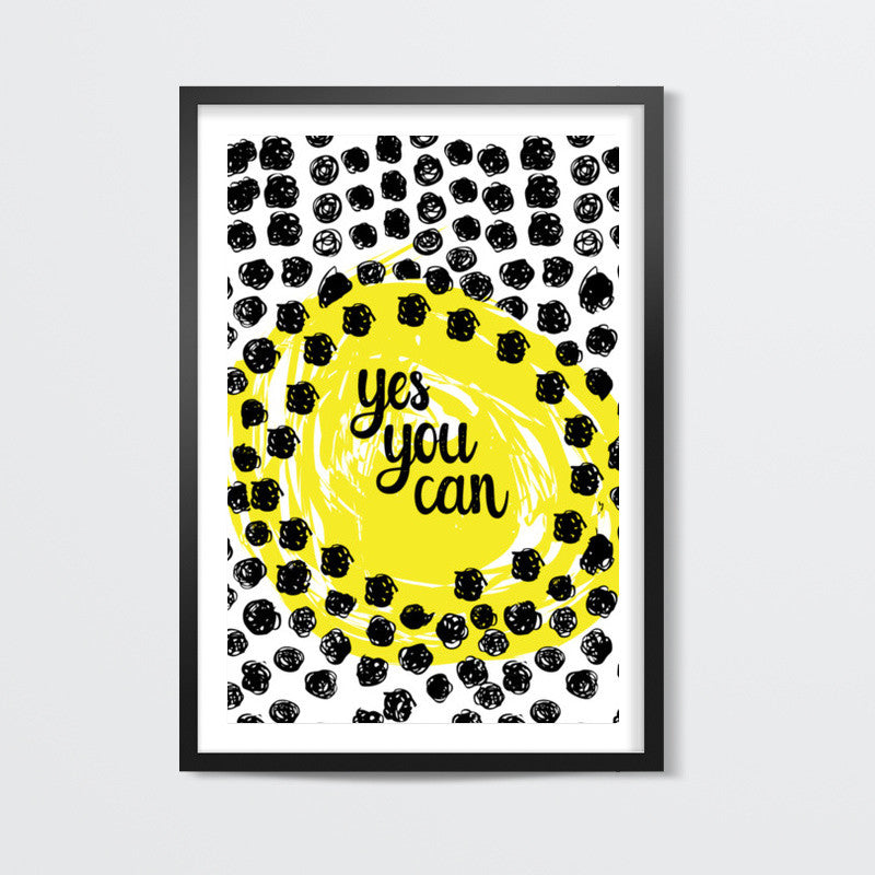 YES YOU CAN! Wall Art