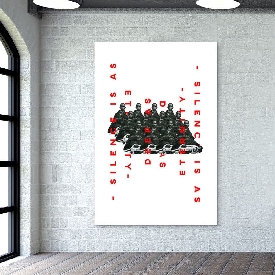 Silence :: Silence Wall Art
