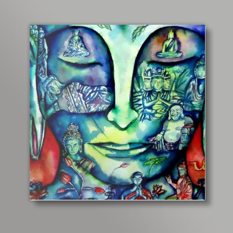 buddha Square Art Prints