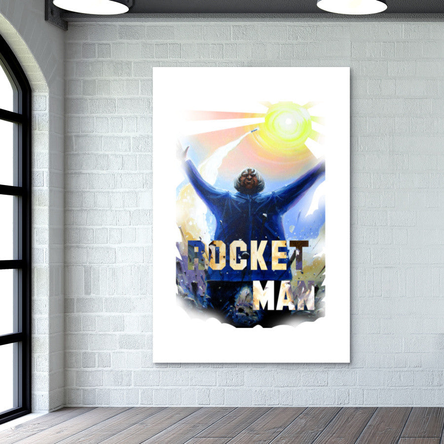 Indias Rocket Man Wall Art