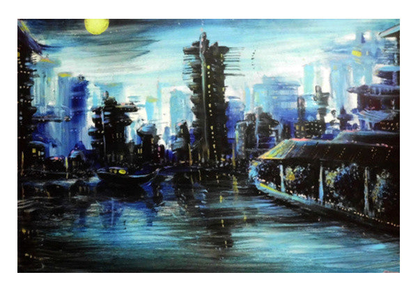 Wall Art, Futuristic - Painting Wall Art