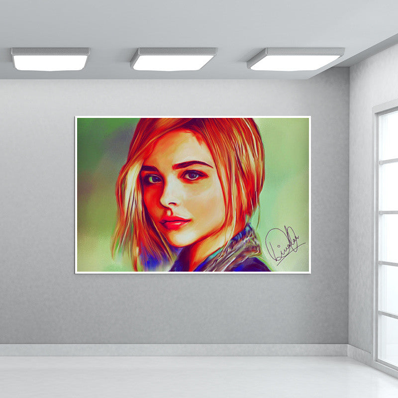 Chloe Grace Moretz Wall Art