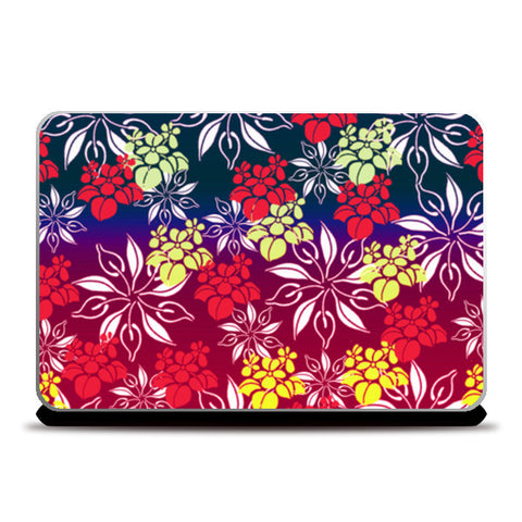 Laptop Skins, Lovely Floral Design Laptop Skins