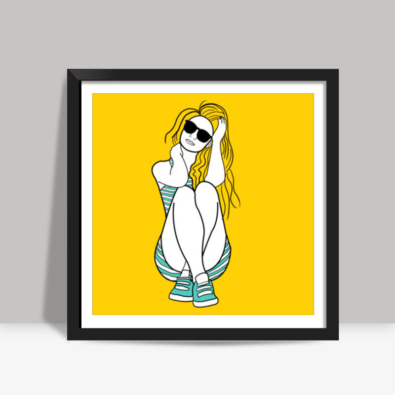yo! Square Art Prints