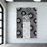Monochrome Psychedelic  Wall Art