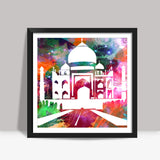 The Taj Square Art Prints
