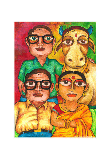 Our Desi Bride Wall Art