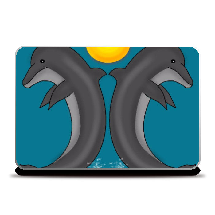 Laptop Skins, Dolphins Laptop Skins | Pratyasha Nithin, - PosterGully