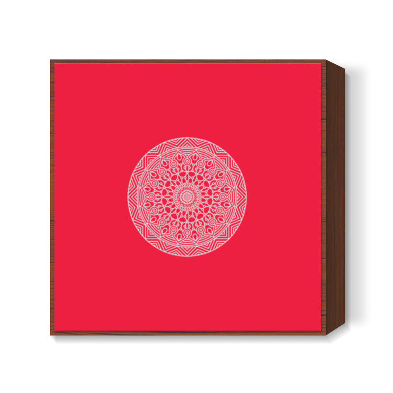 Rangoli Art Square Art Prints