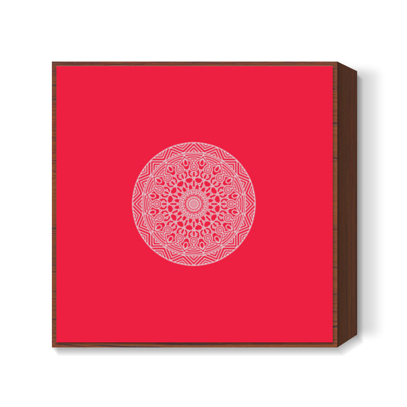 Rangoli Art Square Art Prints