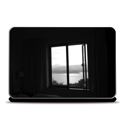 Leap, out the window Laptop Skins