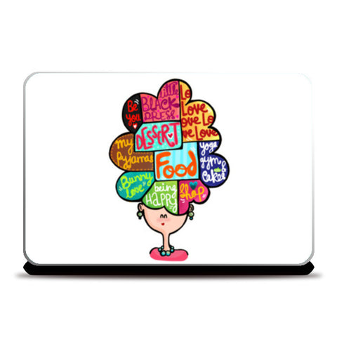 Whats In My Mind? Laptop Skins