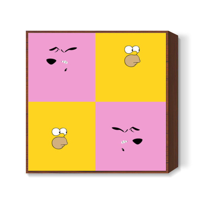 CARTOON Square Art Prints