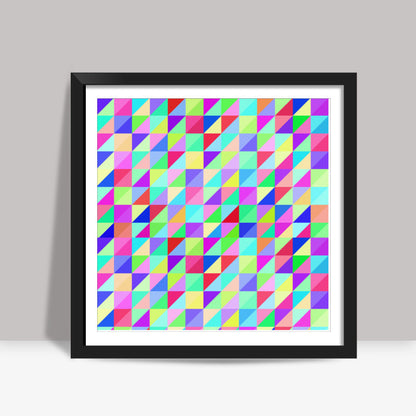 Geometric Pattern Square Art Prints