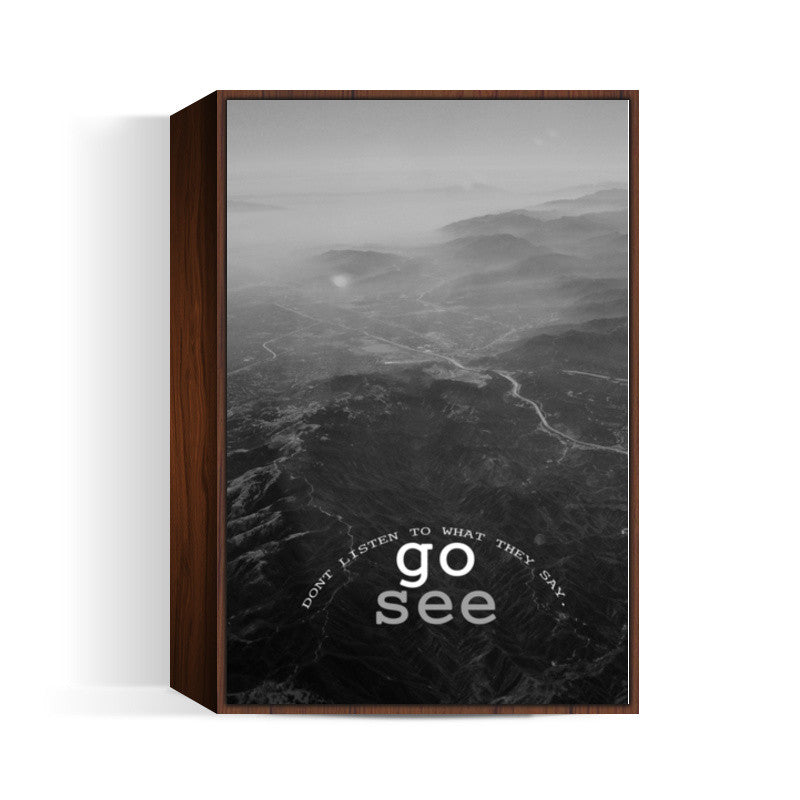 Go see, Travel Wall Art