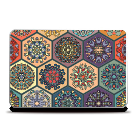 Multi Shapes Pattern Laptop Skins