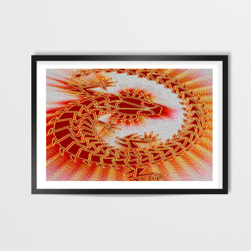 Lizard on the Wall Wall Art