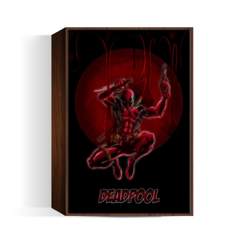 Deadpool Moon Artwork