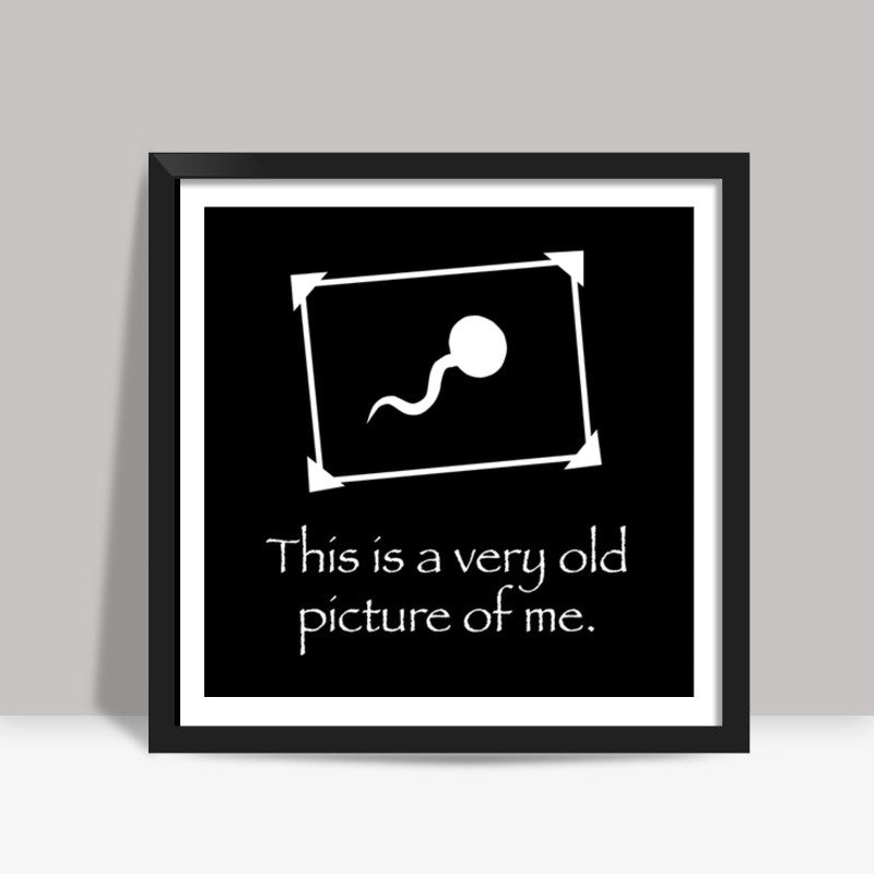 Old Photo Square Art Prints