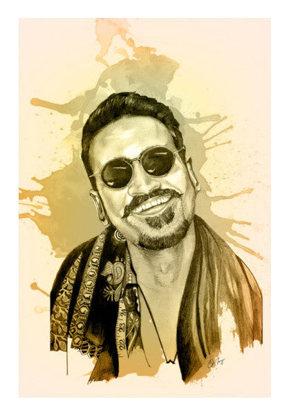 Danush - Maari(Watercolor) Art PosterGully Specials