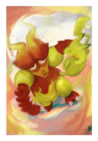 Blaine's Gym Art PosterGully Specials