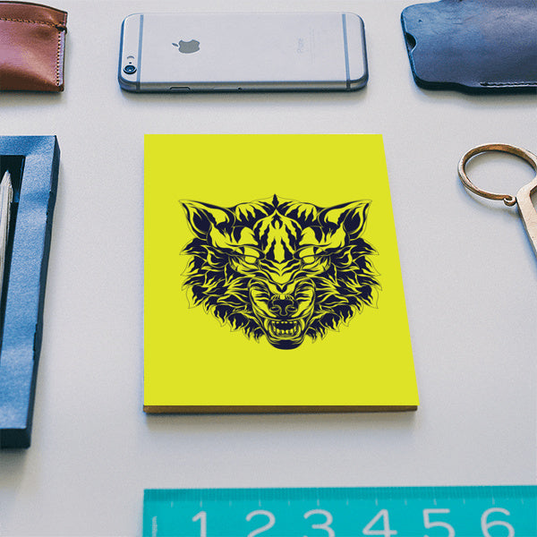 Wolf Head Notebook