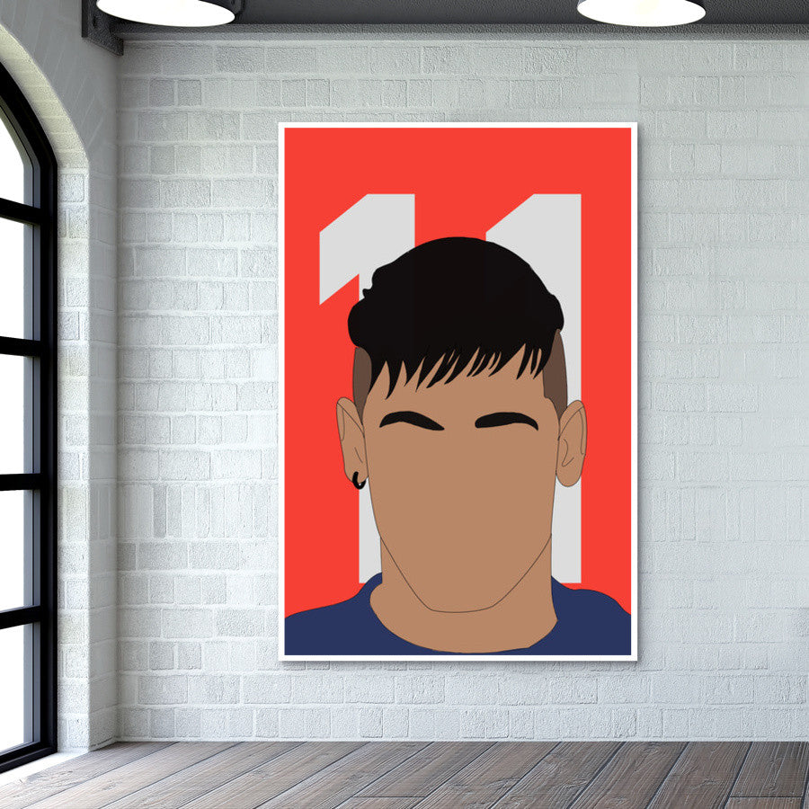 Neymar Jr. 11 | Barcelona | Football Wall Art