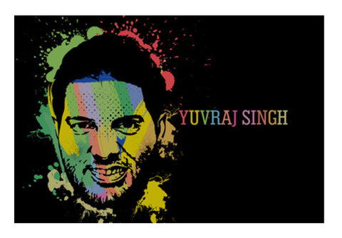 Yuvraj Singh Art PosterGully Specials