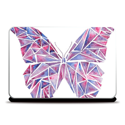 Geometric Butterfly Laptop Skins