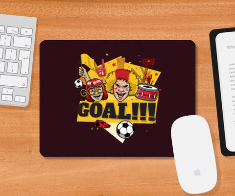 Goal Fun Love Football | #Footballfan Mousepad
