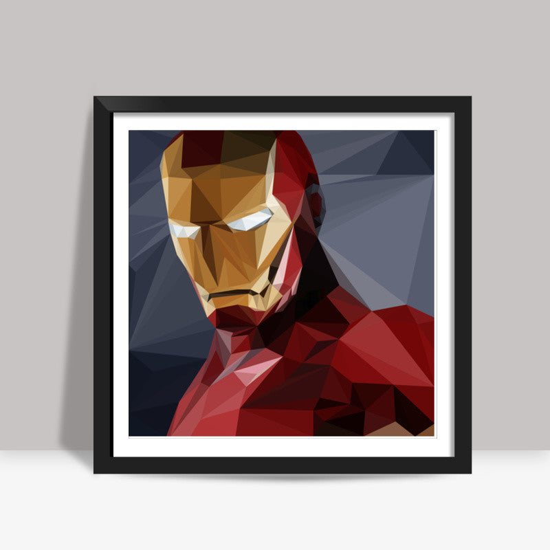 Iron Man Square Art Prints