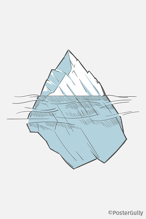 Tip Of The Iceberg Minimal Artwork
