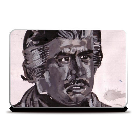 Versatile Bollywood actor Sanjeev Kumar is the patriarch - the Thakur of Sholay Laptop Skins