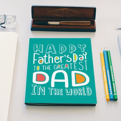 Happy Fathers Day Word Art | #Fathers Day Special  Notebook
