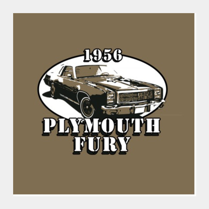 Square Art Prints, Plymouth FUry Square Art Prints