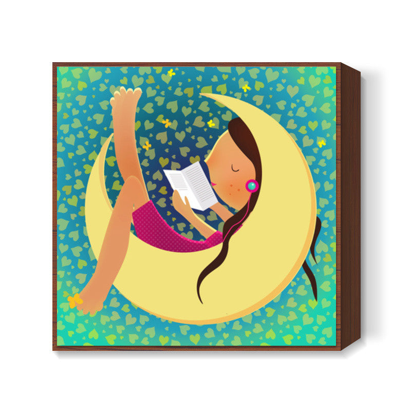 bookworm Square Art Prints