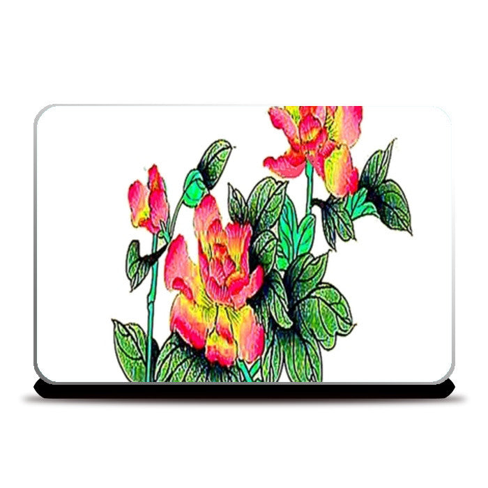 Laptop Skins, Rose Flower Plant Laptop Skins