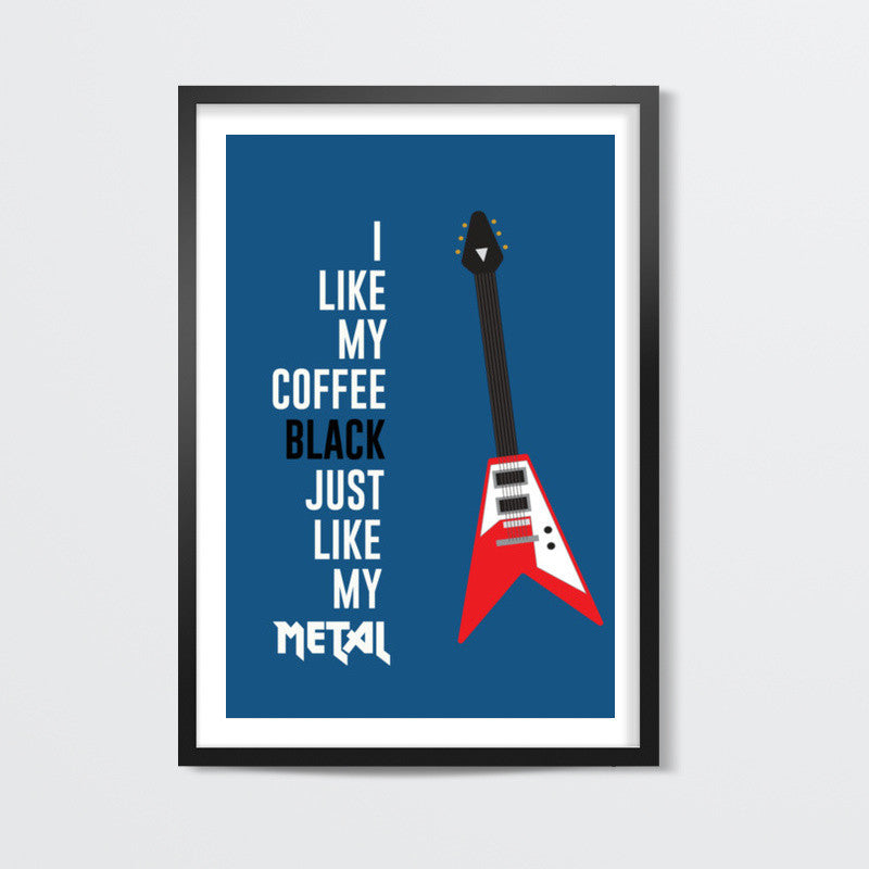 Coffee with Music Wall Art