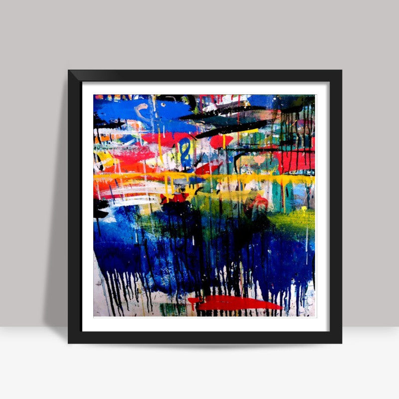 colours Square Art Prints