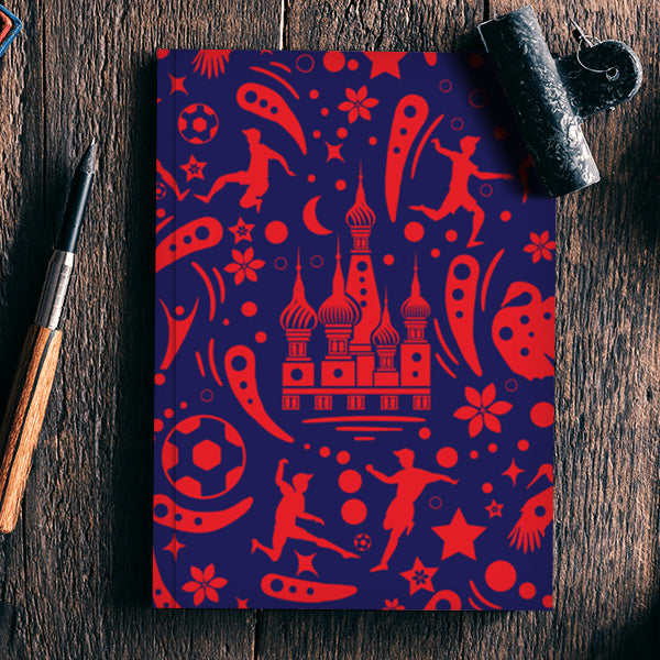 Russia Abstract Art | #Footballfan Notebook