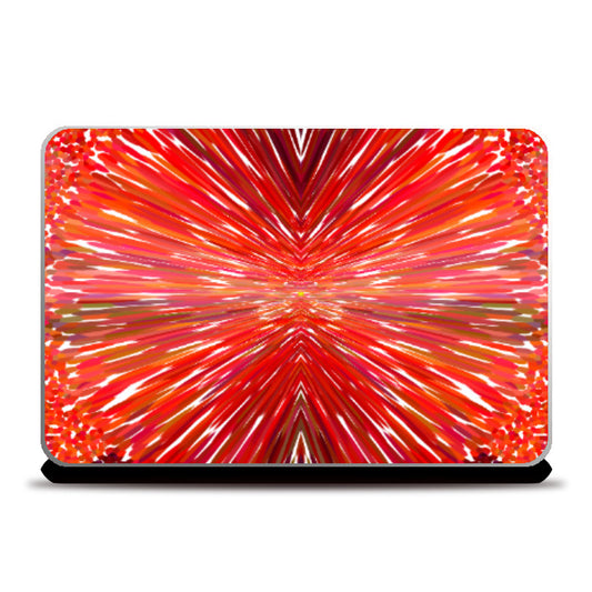 Laptop Skins, Red Abstract Art Laptop Skin l Artist: Seema Hooda, - PosterGully