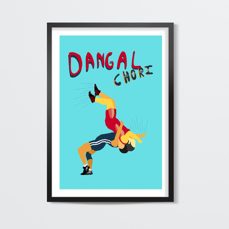 Dangal Chori Wall Art