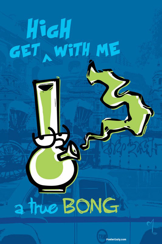 Wall Art, A True Bong Artwork